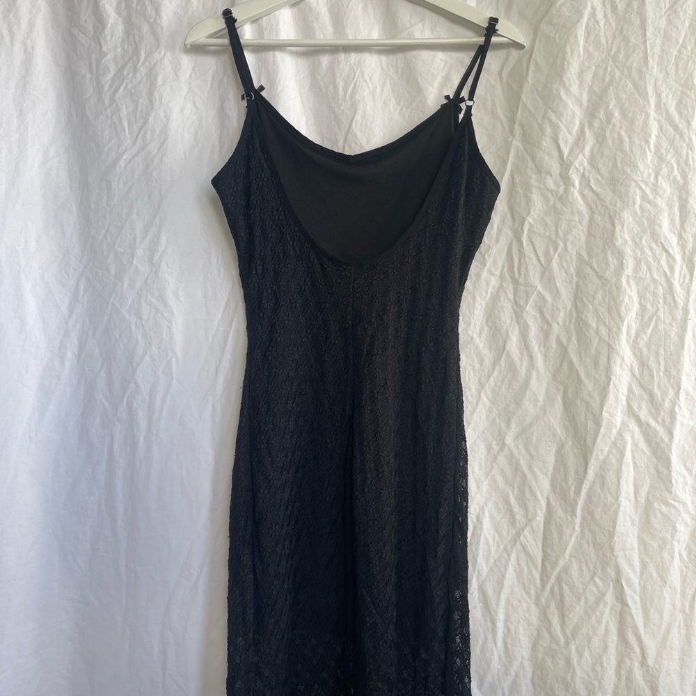 Wild Fable Bow Lace Midi Dress Black Size XS blogger - Picture 9 of 12